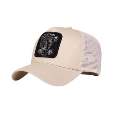 Imagem de Boné De Beisebol Unissex Ajustável Com Bordado PANTHER, Chapéu Casual 