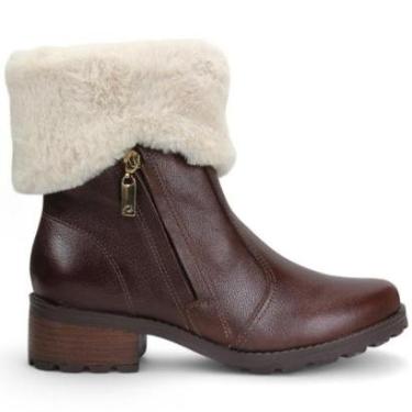 Imagem de Bota Cano Curto Pegada Tratorado 281495 Apeluciado Feminino-Feminino