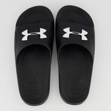 Imagem de Chinelo Under Armour Core 2 Preto e Branco-Masculino