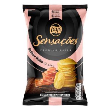 Imagem de Batata Lay's Sensações Sabor Peito de Peru 40g - Lays