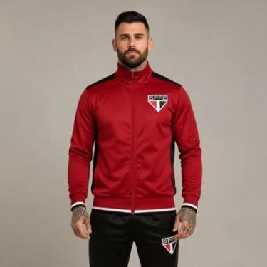 Imagem de Agasalho Conjunto São Paulo Spfc Oficial Masculino Escudo Bordado-Masculino