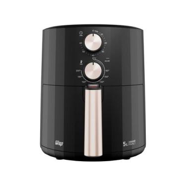 Imagem de Fritadeira Elétrica Air Fryer WAP Grand Family 5 Litros 110V, Preto e 