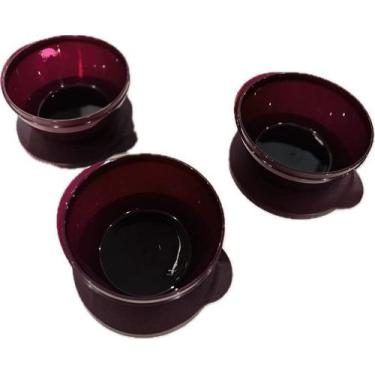 Imagem de Tupperware Kit 3 Peças Potes Style 425Ml Merlot