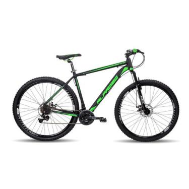 Imagem de Bicicleta Aro 29 Alfameq 21v Freio A Disco + Câmbios Shimano, Verde, 1