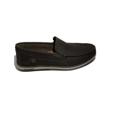 Imagem de Sapato Mocassim Pegada Masculino em Couro 141108 Cravo, Cravo, 42