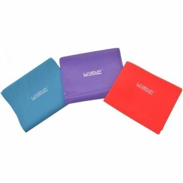 Imagem de Kit 3 Faixa Elastica LIVEUP Thera Band - liveup