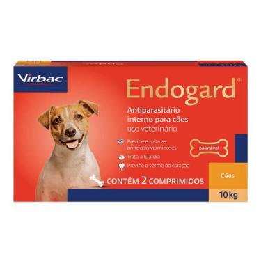 Imagem de Vermífugo Virbac Endogard Para Cão Até 10kg - 2 Comprimidos