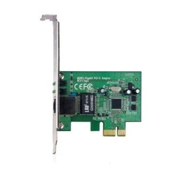 Imagem de Placa De Rede Pci-e Express Lan Ethernet 100-1000 Gigabit - DEX