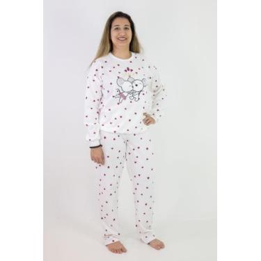 Imagem de Pijama smack moletinho adulto feminino - PIJAMORES, M