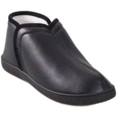 Imagem de Pantufa Leffa Forro pele Unissex - Preto - 36, 36