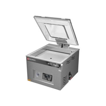 Imagem de Seladora a Vácuo de Câmara SVC 430 e 800W Aço Inox Escovado Cinza 220V Sulpack