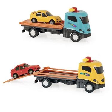 Imagem de Caminhão de Brinquedo Maxi Trans Resgate Design Realista Resistente para Crianças Homeplay