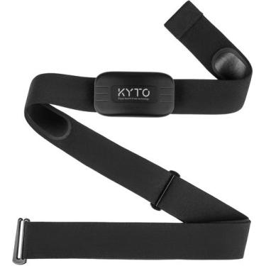 Imagem de Monitor de frequência cardíaca KYTO com cinta peitoral IP67 Bluetooth 