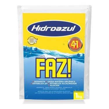 Imagem de Cloro Faz Saco 1kg Hidroazul