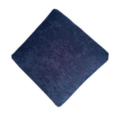 Imagem de Almofada Quadrada com Capa Removível - Cama - Sofá - MarcByan, Azul