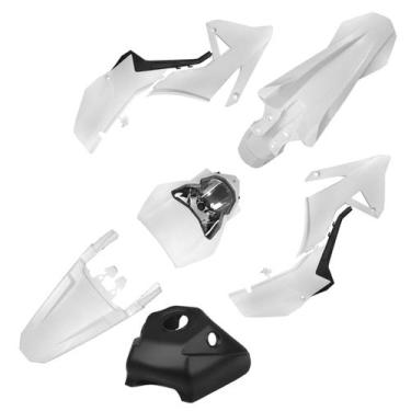 Imagem de Kit Carenagem C/ Farol Amx Adventure Xr 250 Tornado, Branco