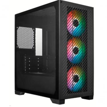 Imagem de Gabinete Gamer Elite301 Mid Tower ATX Aço com Ventiladores ARGB Preto Cooler Master