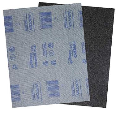 Imagem de Folha De Lixa Ferro K246 Grão 36 Pacote Com 200 Norton Cinza