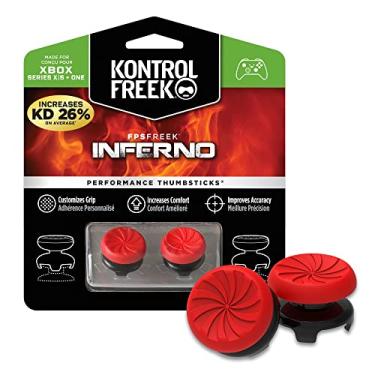 Imagem de KontrolFreek FPS Freek Inferno for Xbox One and Xbox Series X Controller | Performance Thumbsticks | 2 High-Rise Concave | Red