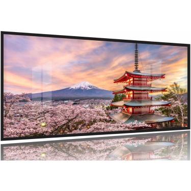 Imagem de Quadros Decorativos Japão Oriental 130x60 Moldura Preta 2x2