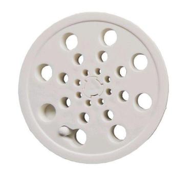 Imagem de Grelha Redonda Plástica Vedação rotativa abre e fecha