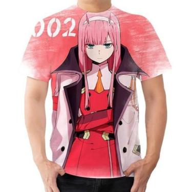 Imagem de Camisa Camiseta Personalizada Zero Two Estampa Anime 2 - Estilo Kraken