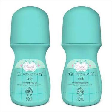 Imagem de Kit C/2 Desodorante Roll On Giovanna Baby Candy 50ml