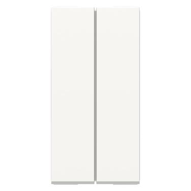 Imagem de Módulo Duplo Interruptor Simples 10A 250Vca Branco Orion Cód. S70100104 – Schneider