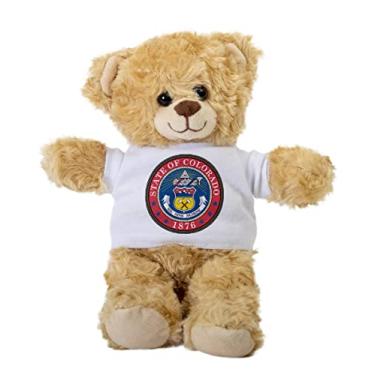 Imagem de Colorado Seal Teddy Bear, Gift Stuffed Animal, Plush Teddy Bear with Tee, Welcoming Baby Gift, Gift for Her, Gift for Newborn, Cute Birthday Christmas Basket Gift Idea
