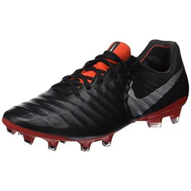 Imagem de NIKE Tênis unissex Legend 7 Elite Fg Futsal, Preto, preto, metálico, prata, Lt Crimson 006, 37 BR