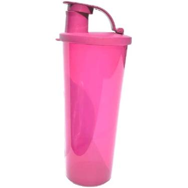 Imagem de Tupperware Copo de 473 ml rosa tampa de vedação