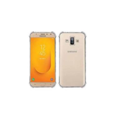 Imagem de Capa Anti Impacto Samsung Galaxy J7 Duo 2018 Transparente - Para Samsu