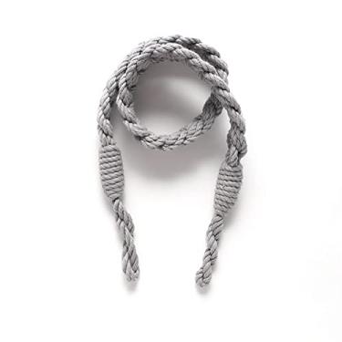 Imagem de Suportes de cortina escandinavos corda de algodão tecido laços de cortina laços laços de cortina laços de cortina laços de cortina, T3,4 pcs