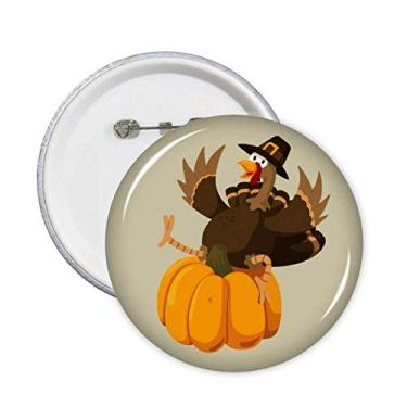 Imagem de Decoração de 5 peças com estampa de abóbora Happy Thanksgiving Day