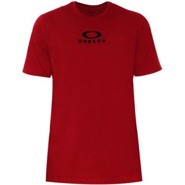 Imagem de Camiseta Oakley Bark New Tee New Crimson