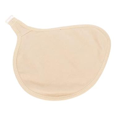 Imagem de Silicone Mama Forms Capa Protetora, Borda Refinada Absorvente de Suor Costura Gancho Design Elástico Feminino Mastectomia Prótese Cobertura Bolsa Algodão para Seios Falsos (Esquerda: 81150-02E60)