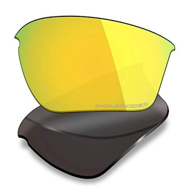 Imagem de Mryok + Lentes de reposição polarizadas para Oakley Half Jacket 2.0 XL OO9154-62 mm - Ouro 24K