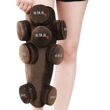 Imagem de Caixa de moxabustão de perna de absinto, caixa de cobre sem fumaça para joelho Moxa Roll Ferramenta de artigo