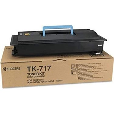 Imagem de Kyocera 1T02Gr0Us0 Modelo Tk-717 Kit De Toner Para Uso Com Km-3050, Km-4050, Km-5050, Taskalfa 420I E 520I A3 Multifuncionais Monocromáticos; Até 34000 Páginas Rendem A 5% De Cobertura Preto
