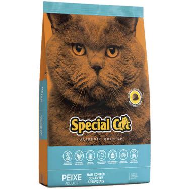 Imagem de Ração Special Cat Premium Peixe para Gatos Adultos - 1 Kg