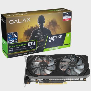 Imagem de Placa De Vídeo Galax Nvidia Geforce Gtx 1660 Super (1-click Oc), 6gb, Gddr6 - 60srl7dsy91s