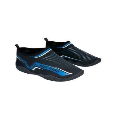 Imagem de SAPATILHA MORMAII MULTIUSO FLEXXXA - PRETO E AZUL-Unissex