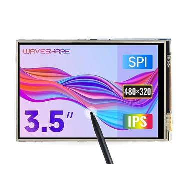 Imagem de Waveshare Raspberry Pi LCD Display Module 3.5inch 320X480 TFT Resistive Touch Screen Panel SPI Interface for Rapsberry-pi Model B/B+/2 B