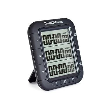 Imagem de TIMER DIGITAL TEMPORIZADOR 3 TEMPOS COM RELOGIO REGRESSIVO CRONOGRAFO E ALARME INCOTERM