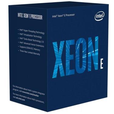 Imagem de Intel® Xeon® E-2124 - LGA 1150 - 3.3GHz (Turbo 4.3GHz) - Cache 8MB - BX80684E2124