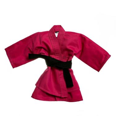 Imagem de Kimono kimoninho rosa judô jiu jitsu bebê menina