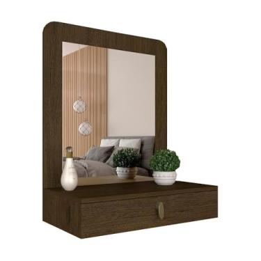 Imagem de Penteadeira Suspensa Com Espelho Maria Cedro - Móveis Arapongas Cedro