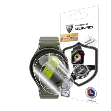Imagem de IPG Para Samsung Galaxy Watch 7 (44 mm) Smartwatch Protetor de Tela Hidrogel (2 unidades) Película Transparente HD Invisível Antiarranhões - Liso/Autorreparação/Sem Bolhas 7-44 mm
