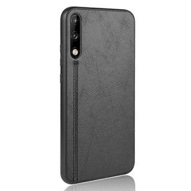 Imagem de Capa para celular Huawei Enjoy 10 Rugged Shield 360° Proteja seu telefone capa de couro suave para Huawei Enjoy 10
