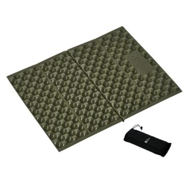 Imagem de Esquirla Tapete de de ovo, tapete isolado de folha de alumínio, leve, macio, dobrável, almofada de, almofada de acampamento para parque, Verde